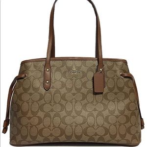 Coach Drawstring Carryall Shoulder Bag F57842